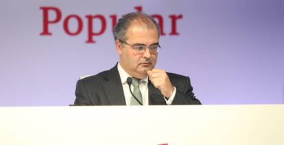 Ángel Ron, expresidente del Banco Popular.