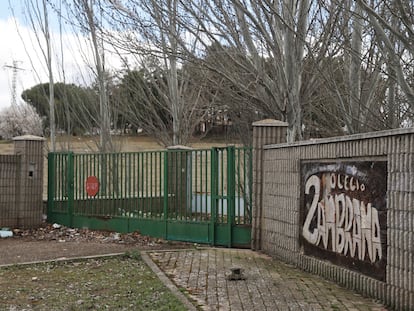 Entrada del Centro Regional Zambrana para Menores Infractores de Valladolid, donde murió un joven de origen tunecino el pasado jueves.