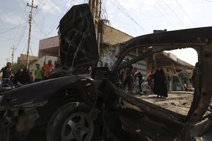 Atentado con coche bomba en un barrio chi&iacute; de Bagdad.