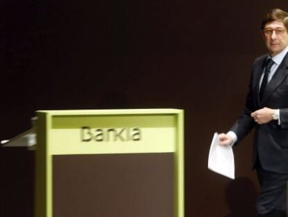 El presidente de Bankia, Jos&eacute; Ignacio Goirigolzarri.