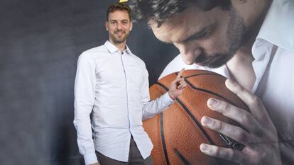 El jugador del Barça, Pau Gasol.