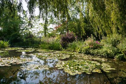 Jardines de Giverny, en Normandía.