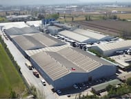 Fábrica de Cristalerías Toro en Chile.