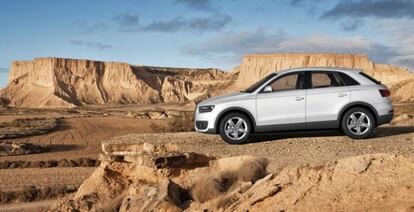 El Audi Q3, recreado en exteriores