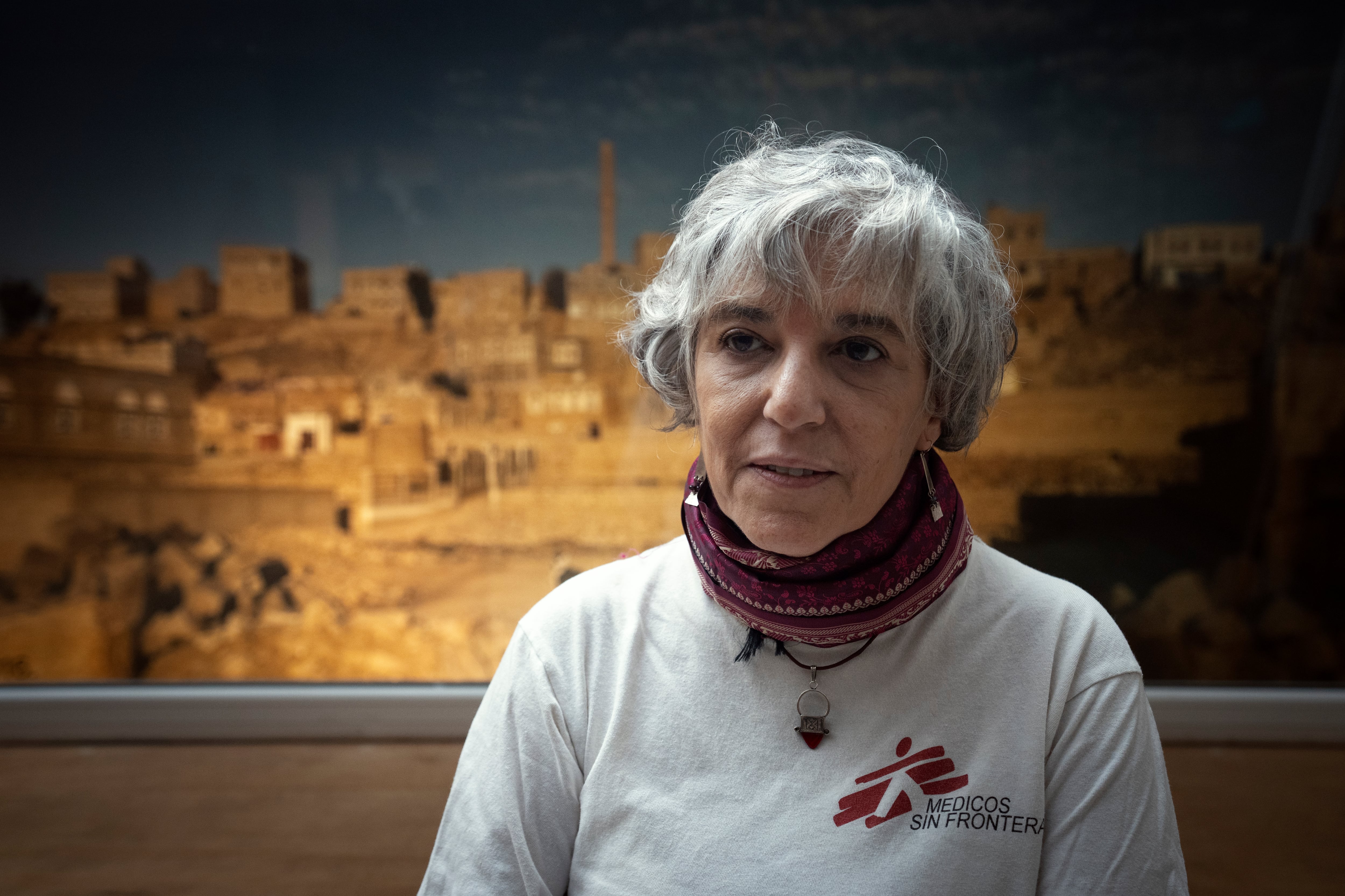 Fernanda Méndez, presidenta de Médicos sin Fronteras, en Buenos Aires, el 10 de junio.