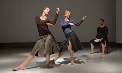 Representación en Gijón del espectáculo 'H. K. Quintett', de la compañía alemana DanceLab Berlín.