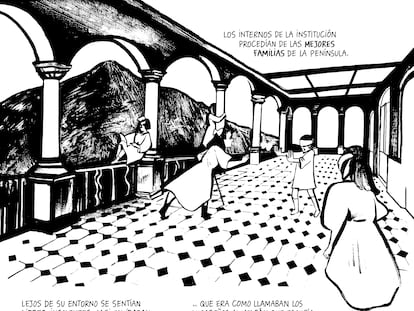 Ilustración del libro de Nine Antico 'Madonas y putas'.
