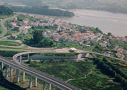 Vista de un tramo de Autopistas del Atlántico.