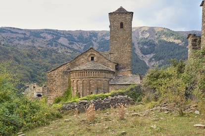 La iglesia de Otal es la que se encuentra a mayor altitud de las iglesias de Serrablo.