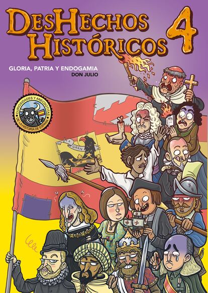 Portada de 'Deshechos históricos 4', de Don Julio, editado por Fandogamia.