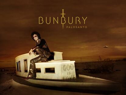 Portada de 'Palosanto', de Bunbury.