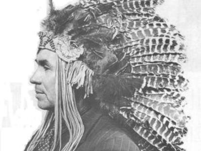 Francis Pegahmagabow, uno de los mejores francotiradores del bando aliado.