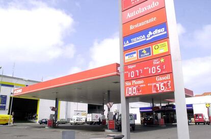 Gasolinera de Cepsa.