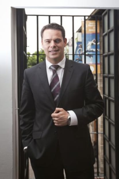 José Manuel Romero Coello, director del IMJUVE, en su despacho.