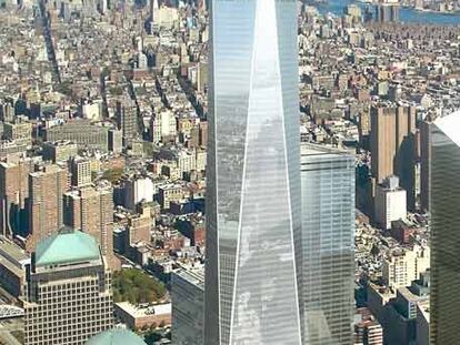Maqueta de la Freedom Tower de Nueva York, proyecto de Daniel Libeskind.