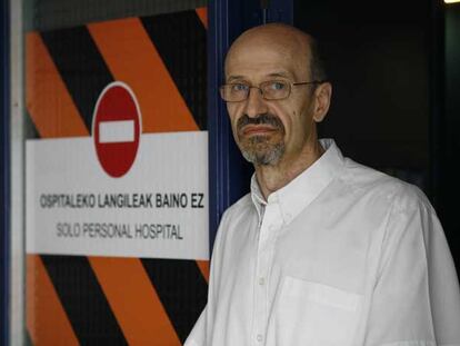 Julio Collazos, médico del hospital de Galdácano (Vizcaya).