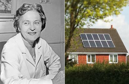 La calefacción por energía solar, por Maria Telkes

En los años 40 se asoció con la arquitecta Eleanor Raymond y juntas diseñaron la primera casa con calefacción que funcionaba gracias a la energía solar.