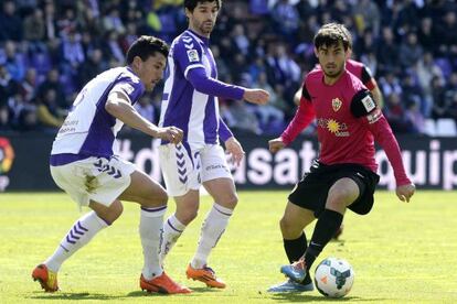 Suso, entre Rueda y V&iacute;ctor. 