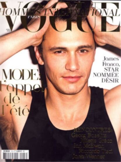 El actor estadounidense posa para la revista <i>Vogue Homme</i>, fotografiado por Terry Richardson.