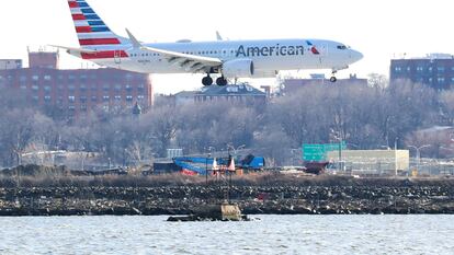 Imagen de archivo de un Boeing 737 Max 8 de American Airlines.