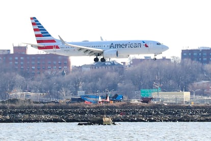 Imagen de archivo de un Boeing 737 Max 8 de American Airlines.