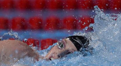 Missy Franklin, durante la final de los 200 libre