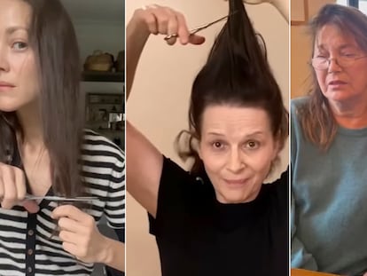 French stars cutting their hair
