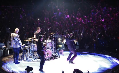 Concierto de U2 en Madrid. 
