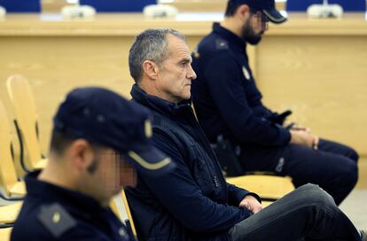 El ex jefe de ETA Kantauri en la Audiencia Nacional, en 2013.