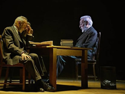El actor José Luis Gómez, en una escena de 'Unamuno: venceréis pero no convenceréis'.