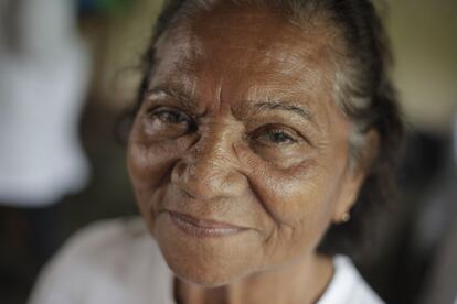 Maria Emilia Zapata, diabética y voluntaria de la Asociación de la Diabetes del Adulto en Nicaragua.