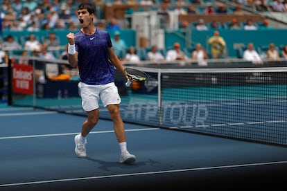 Carlos Alcaraz men's singles final in the Miami Open