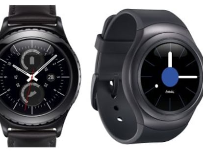 Modelos Gear S2 y Gear S2 Classic de Samsung.