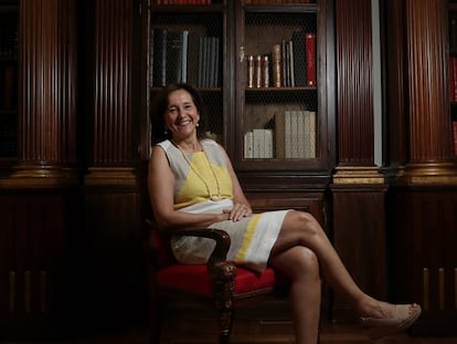 Ana Santos, directora de la Biblioteca Nacional.