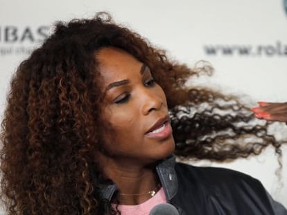 Serena Williams, en París