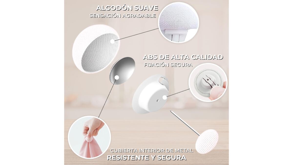 Una combinación de materiales de calidad.