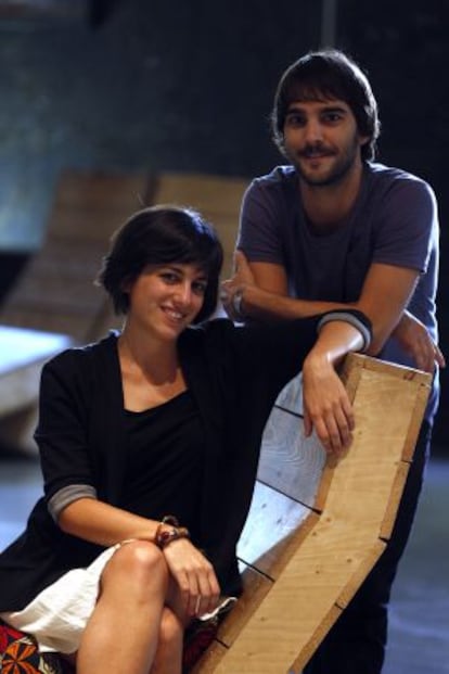 Marta Mellado y Xavier Fontannet.