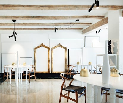 Interior del restaurante de Dacosta en Dénia.