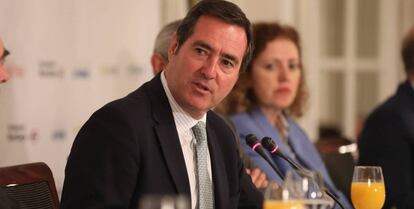 Antonio Garamendi, presidente de la CEOE.