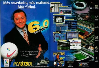 Una de las versiones más populares de PC Fútbol