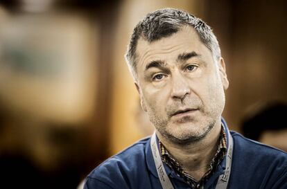 Vasili Ivanchuk, en la Copa de Europa de Clubes de 2018 en Novi Sad (Serbia),