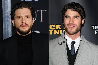 Darren Criss y Kit Harington

Dos de las estrellas televisivas más recientes de los últimos tiempos también acusan el conocido como fenómeno del doppelgänger. El ganador del Globo de Oro por El asesinato de Gianni Versace quiso inmortalizar en su Instagram el momento en el que un fan del protagonista de Juego de Tronos se acercó hasta él creyendo que era Jon Nieve.