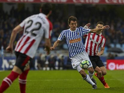 La Real Sociedad se enfrenta al Athletic en la jornada 35 de la Liga Santander