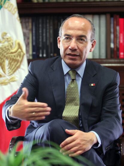 El presidente de México, Felipe Calderón.