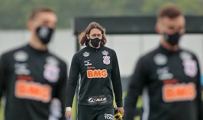 Corinthians coronavirus jogadores testes