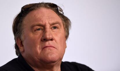 El actor Gerard Depardieu.