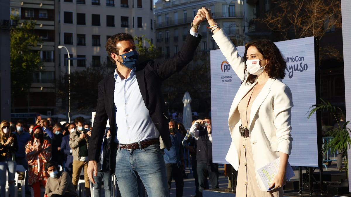 Casado apuesta por Ayuso también para presidir el PP de Madrid ...