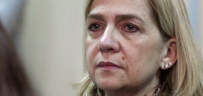 La Infanta, l'11 de gener, al banc dels acusats.