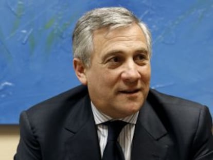 El comisario de Industria, Antonio Tajani.