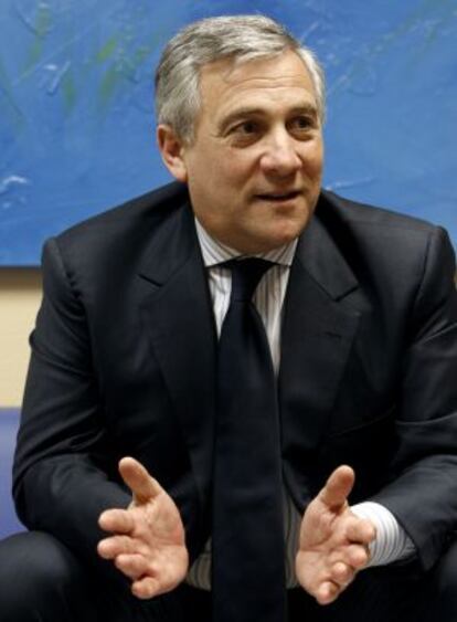 El comisario de Industria, Antonio Tajani.
